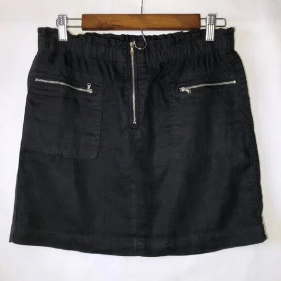Lou & Grey 100% linen skirt sz XS - Picture 5 of 14